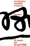 stedelijk museum bissière by Willem H. Crouwel, 1966, poster, sold Dec 2006