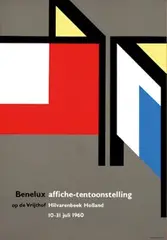 Louis Emmerik, Benelux affiche-tentoonstelling, 1960, poster
