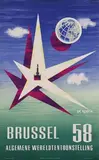 Lucien De Roeck, Brussel Algemene Wereldtentoonstelling, 1958, poster