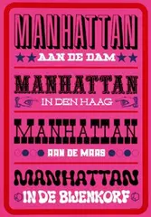 Hans Buys, Manhattan in de Bijenkorf, poster