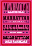 Hans Buys, Manhattan in de Bijenkorf, poster