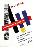Stefan P. Munsing, ausstellung Amerikanische Hausgeräte, 1951, poster