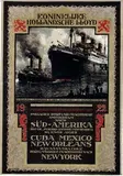 Albert Hemelman, Koninklijke Hollandsche Lloyd nach Süd-Amerika, 1922, poster