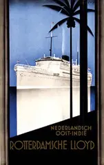 Johann A.W. von Stein, Rotterdamsche Lloyd, 1931, poster