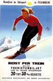 Josefina Tanganelli Plana, Beoefent de Skisport in Frankrijk, 1953, poster