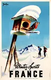 Jean Léger, Winter Sports in France, poster
