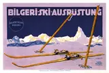 Carl Kunst, Bilgeri-Ski-Ausrüstung, poster