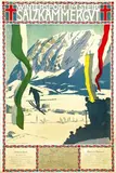 Otto Barth, Wintersport Steir Salzkammergut, poster