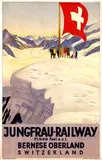 Emil Cardinaux, Jungfrau-Railway, 1928, poster