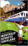 Monogram B, Switzerland Railway, poster
