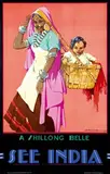D. Newsome, See India, poster, offset