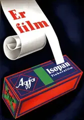 Bethge, Agfa Isopan Er film, 1945, poster