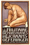 Lambert M. Jansen, Militaire Demonstraties in Lichaamsoefeningen Den Haag, 1918, poster