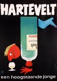 Frans Mettes, Hartevelt een hoogstaande jonge, 1964, poster