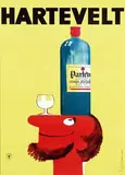 Frans Mettes, Hartevelt prima jenever, 1963, poster