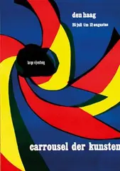 Harry Verwayen, carrousel der kunsten den haag, poster