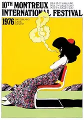 Milton Glaser, Montreux International Festival, poster