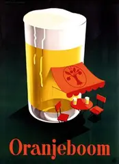 Oranjeboom by Reyn Dirksen, poster, sold Dec 2006