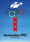 Ad Werner, Olympic Games Amsterdam 1992., poster