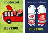 Ad Werner, Beverol motoroil, poster
