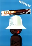 Ad Werner, trim chocolade-mints, poster
