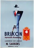 Jan van de Weg, Brixon Superieure herenkleding, poster