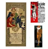 Adolfo Hohenstein, Onoranze a Volta, 1899, poster