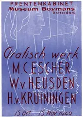W. van Heusden, Museum Boymans Grafisch werk van M.C. Escher, 1949, poster