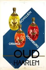 Jan Jongert, Oud Haarlem, poster