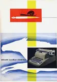Giovanni Pintori, Olivetti Lexikon Elettrica, 1950, poster