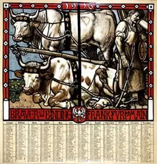 Fritz Boehle, Brauerei Bindung, poster