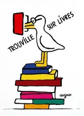 Trouville sur Livres by Raymond Savignac, poster, sold May 2006