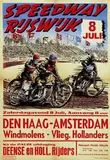 Wim van Nieuwenhoven Jr., Speedway Rijswijk Den Haag-Amsterdam, poster