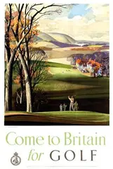 Rowland Hilder, Come to Britain for Golf, poster