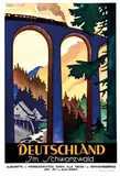Willy Dzubas, Deutschland im Schwarzwald, poster
