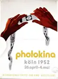 Kann-Euer-Maurmann, photokina Köln, 1952, poster
