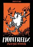 Tomi Ungerer, Montreux Jazz Festival, 1993, poster