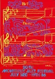 Andy Warhol & Keith Haring, Montreux Jazz Festival, 1986, poster
