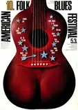 Günther Kiesser, American Folk Blues Festival, 1972, poster