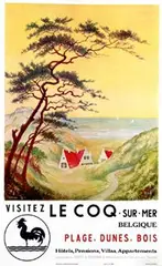 Frans Bakker, Visitez le Coq, poster
