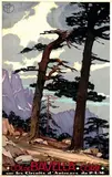Adolphe Cossard, Col de Bavella Corse, 1928, poster