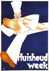 Slänzer, Huishoudweek, poster