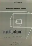 Willem H. Crouwel, architectuur, 1959, poster