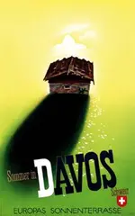 Willy Trapp, Sommer in Davos, poster