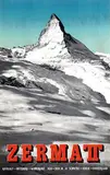 Beringer-Pampaluchi, Zermatt, 1950, poster