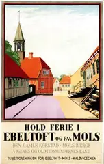 Hakon Spliid, Ebeltoft, 1946, poster
