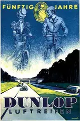 René Ahrlé, Dunlop Luftreifen, poster