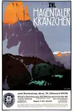 Süsser, Hagentaler Kränzchen, 1920, poster