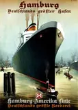 Theodore P. Etbauer, Hamburg-Amerika Linie Hamburg, poster