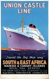 James McGavin Greig, Union-Castle Line South & East Africa, poster